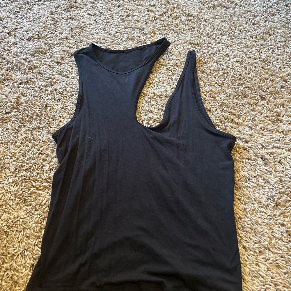 Lululemon Asymmetrical Black Women's Top S